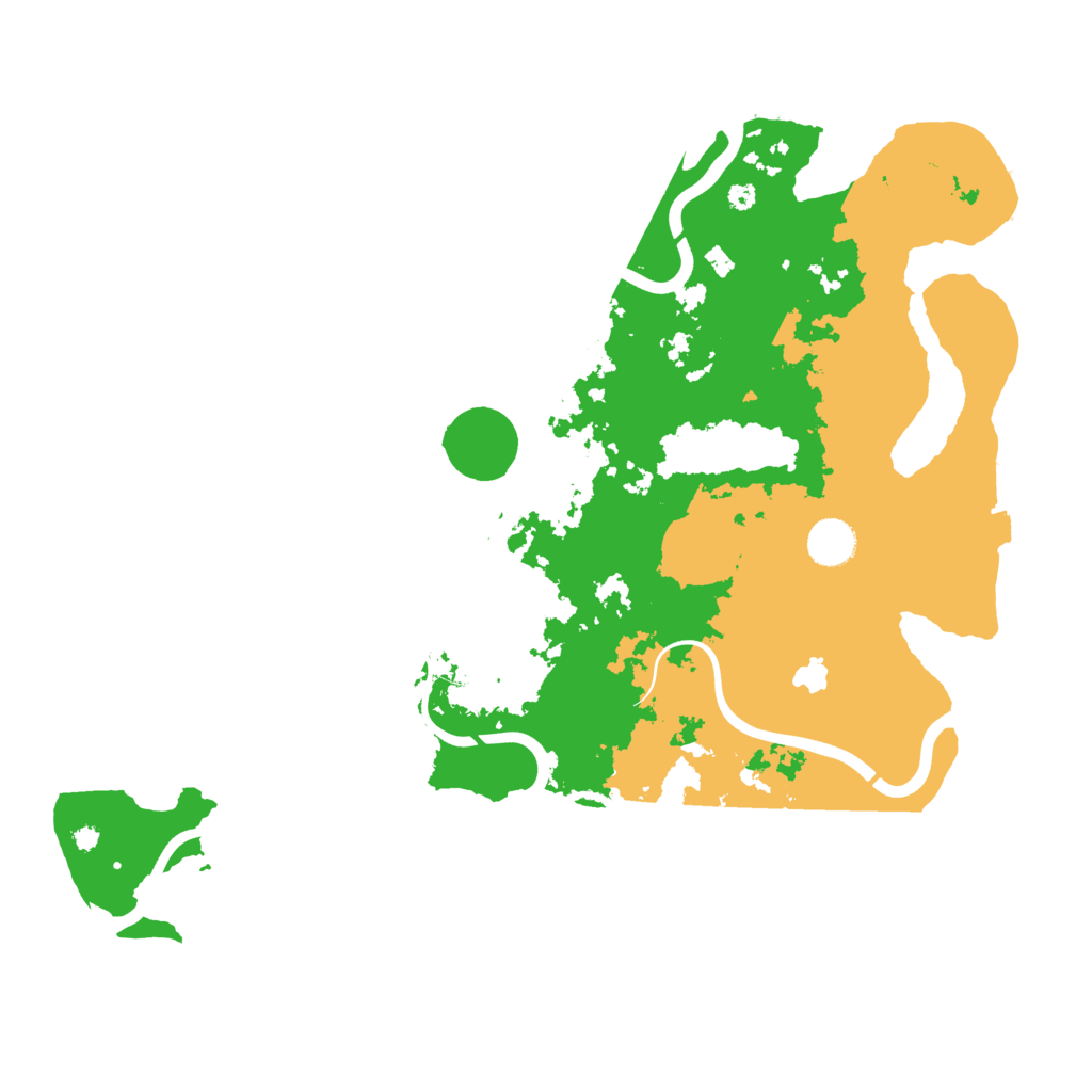 Biome Rust Map: Procedural Map, Size: 4000, Seed: 4878409