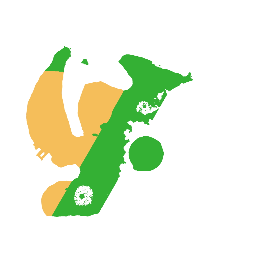 Biome Rust Map: Procedural Map, Size: 2000, Seed: 505