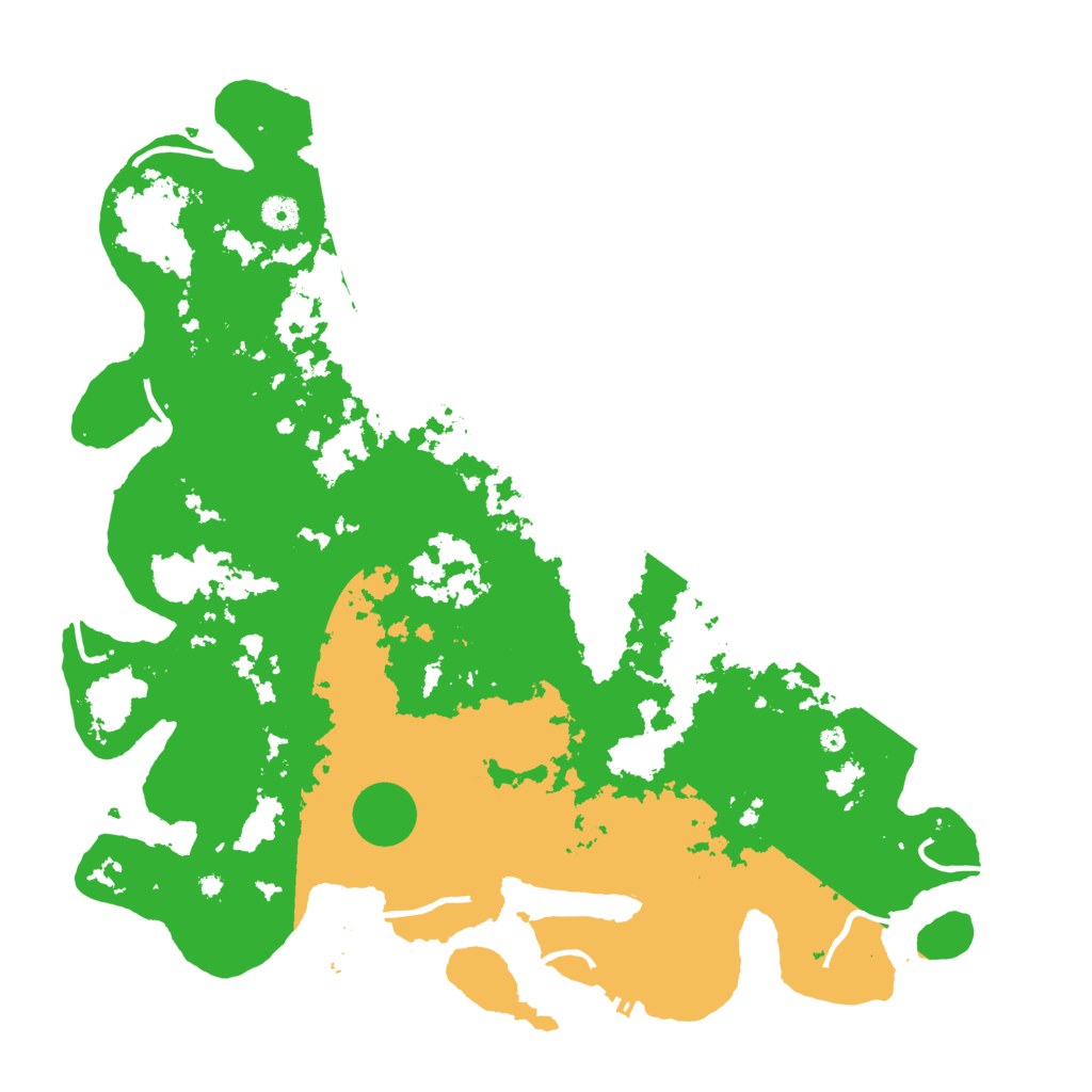 Biome Rust Map: Procedural Map, Size: 4500, Seed: 3729729