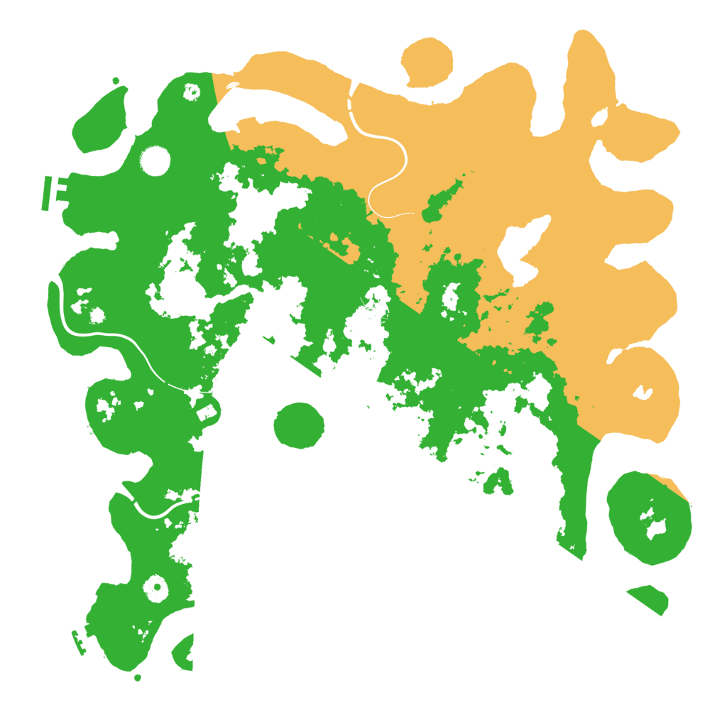 Biome Rust Map: Procedural Map, Size: 4250, Seed: 439153