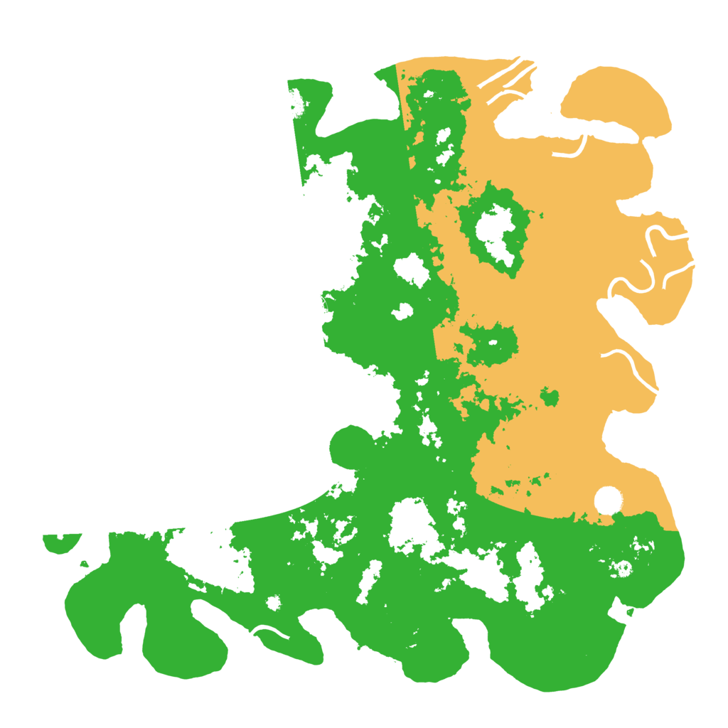Biome Rust Map: Procedural Map, Size: 4500, Seed: 240988