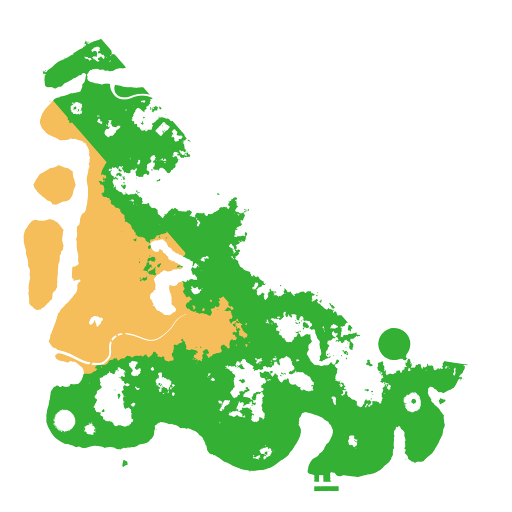 Biome Rust Map: Procedural Map, Size: 4250, Seed: 237155