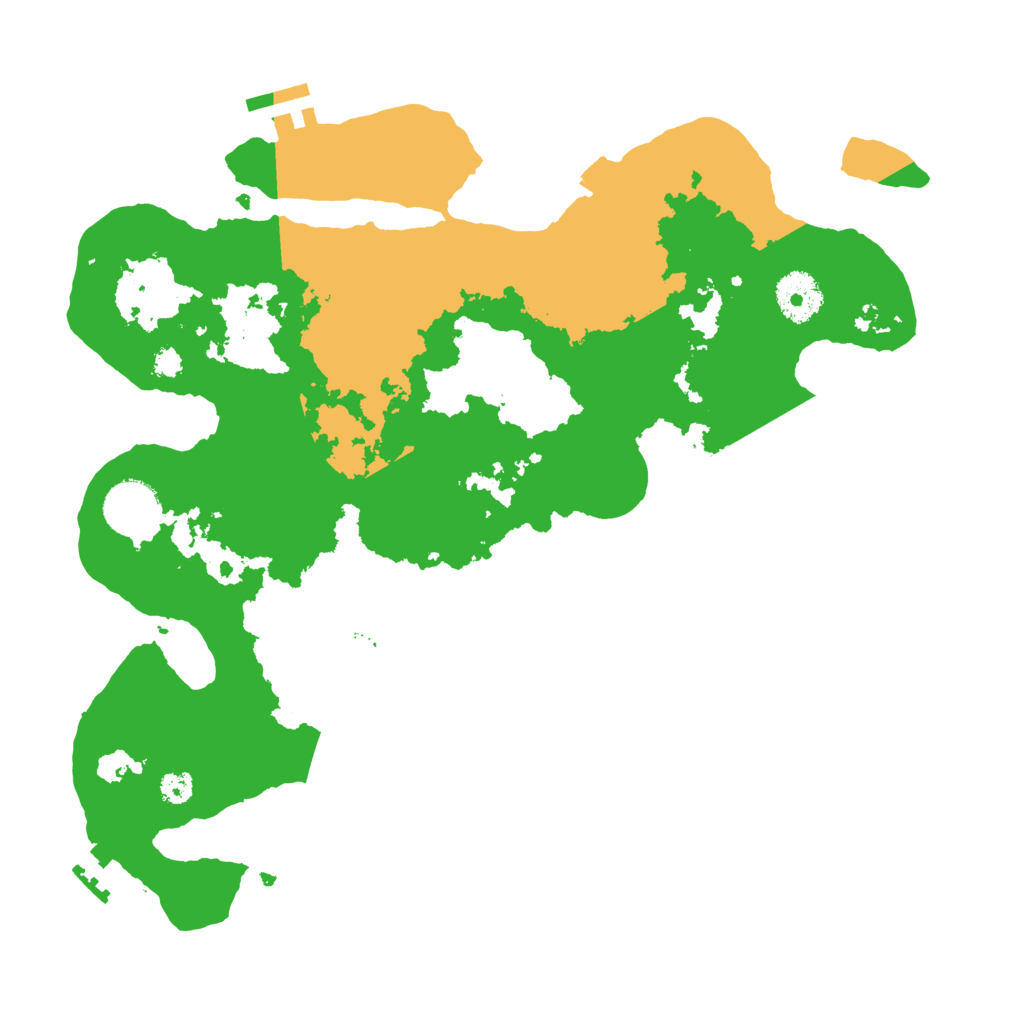 Biome Rust Map: Procedural Map, Size: 3250, Seed: 5245916