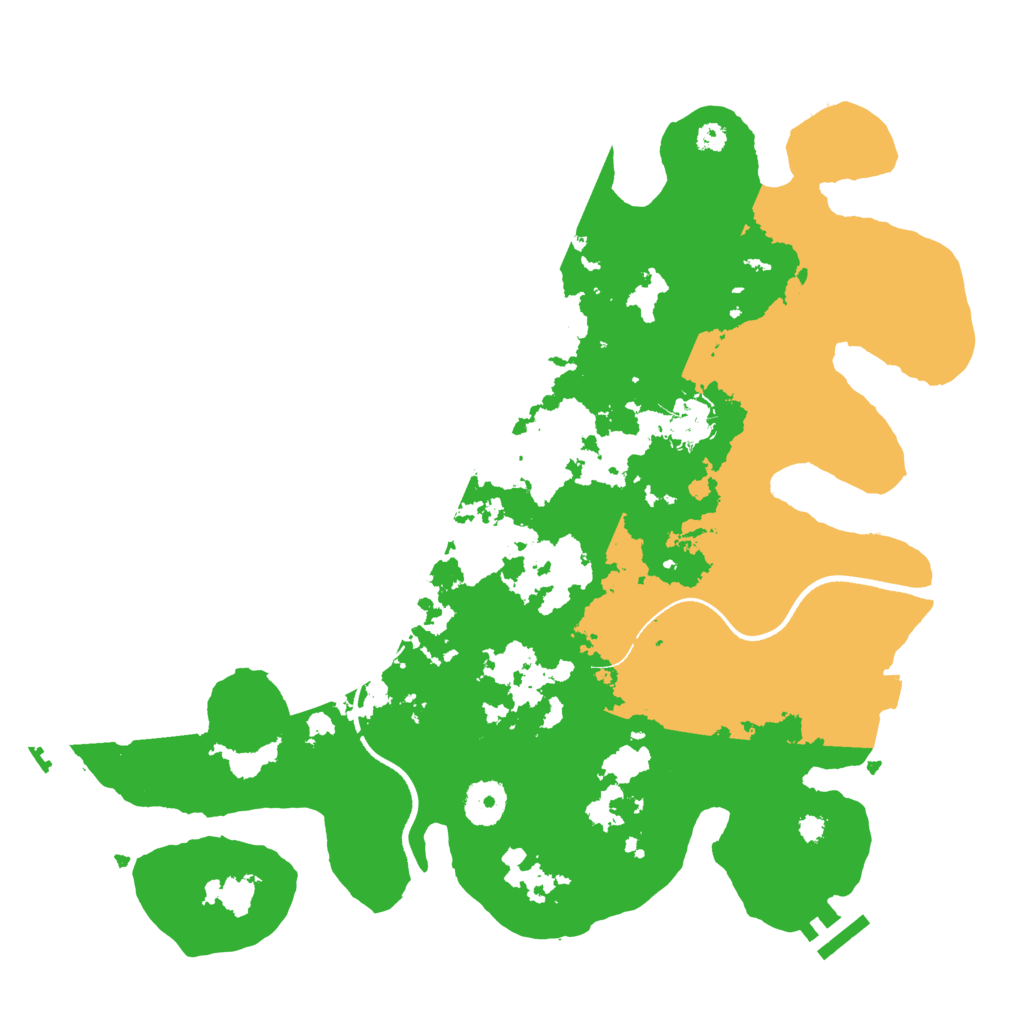 Biome Rust Map: Procedural Map, Size: 3500, Seed: 1593192376