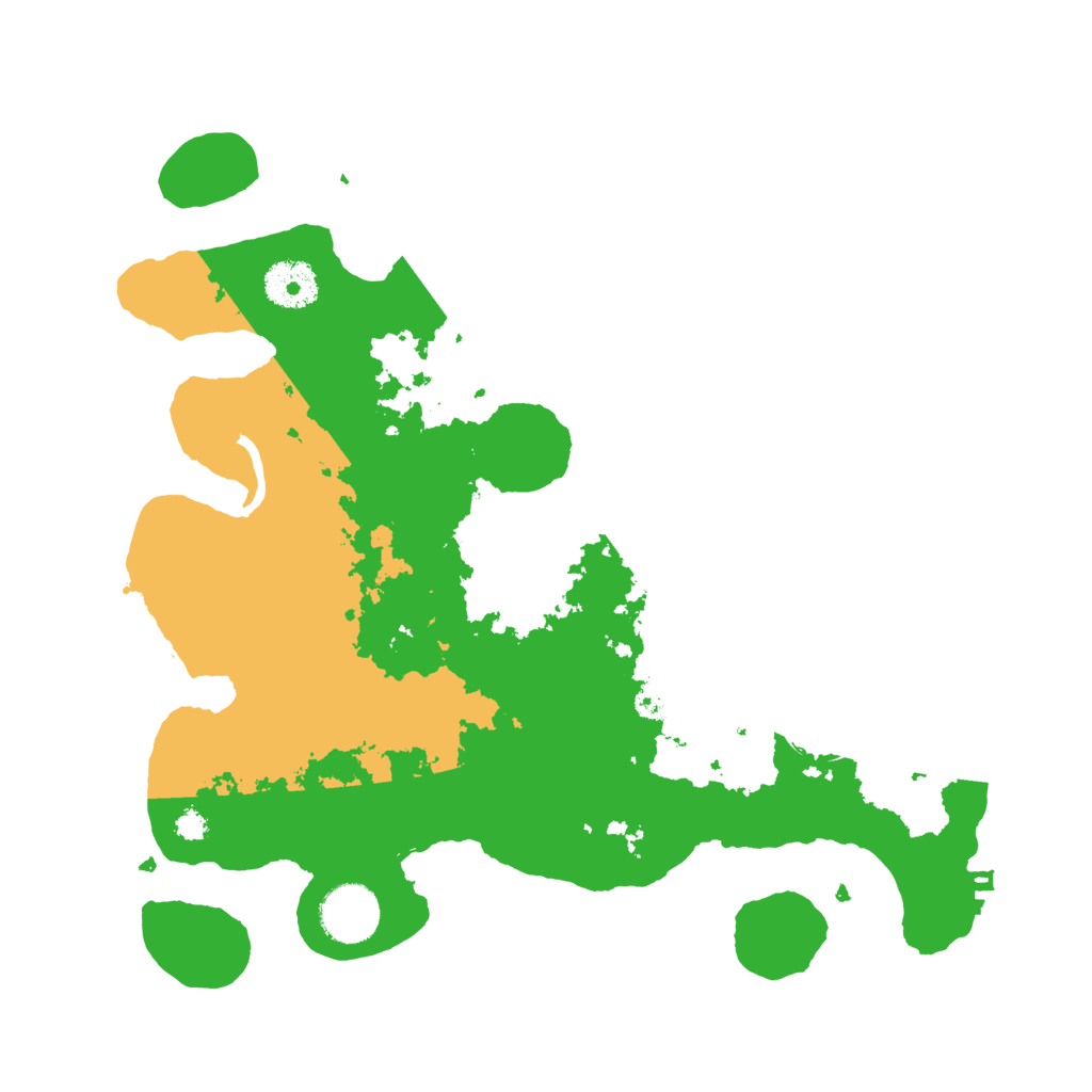 Biome Rust Map: Procedural Map, Size: 3250, Seed: 3254783