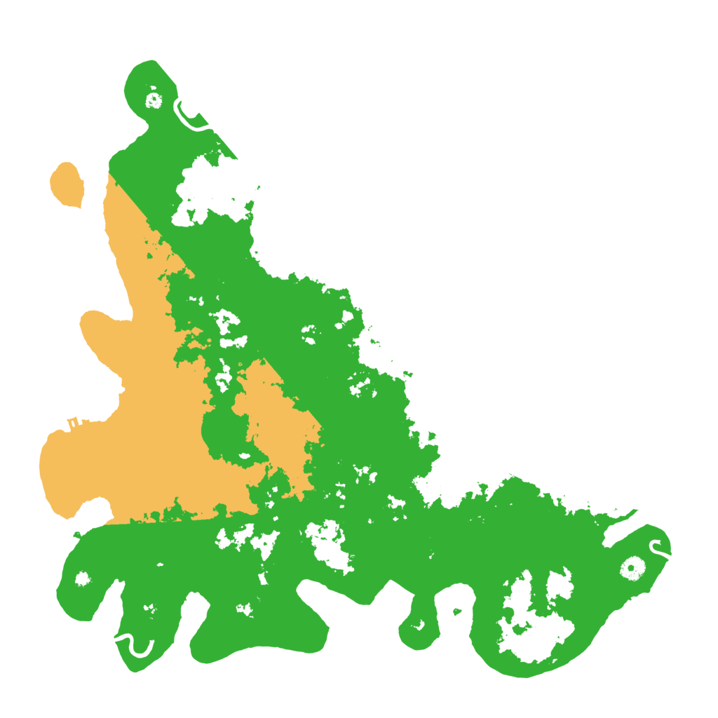 Biome Rust Map: Procedural Map, Size: 4500, Seed: 4481525