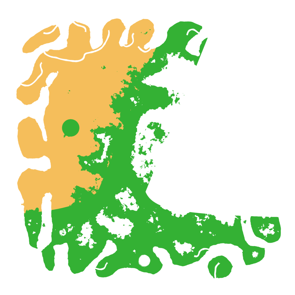 Biome Rust Map: Procedural Map, Size: 4500, Seed: 645396378