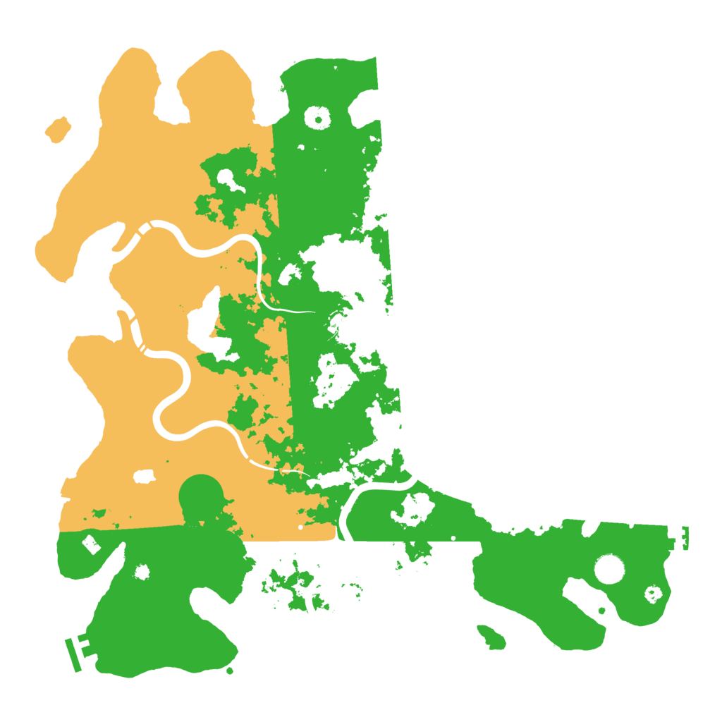 Biome Rust Map: Procedural Map, Size: 4250, Seed: 31991