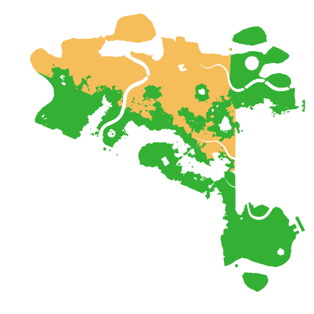 Biome Rust Map: Procedural Map, Size: 4000, Seed: 50427467