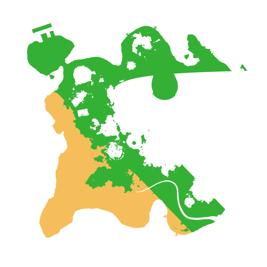 Biome Rust Map: Procedural Map, Size: 2700, Seed: 48791