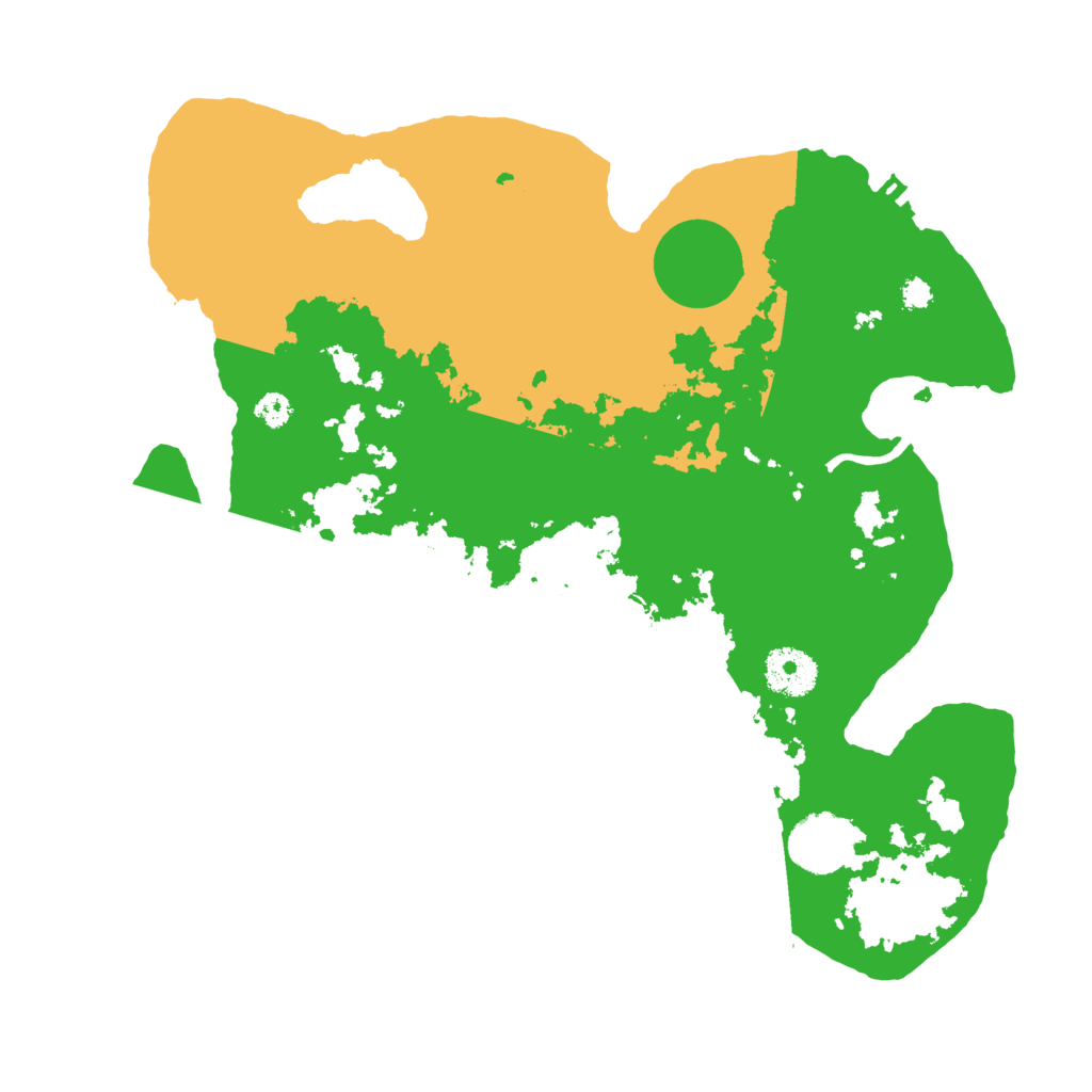 Biome Rust Map: Procedural Map, Size: 3250, Seed: 2990533
