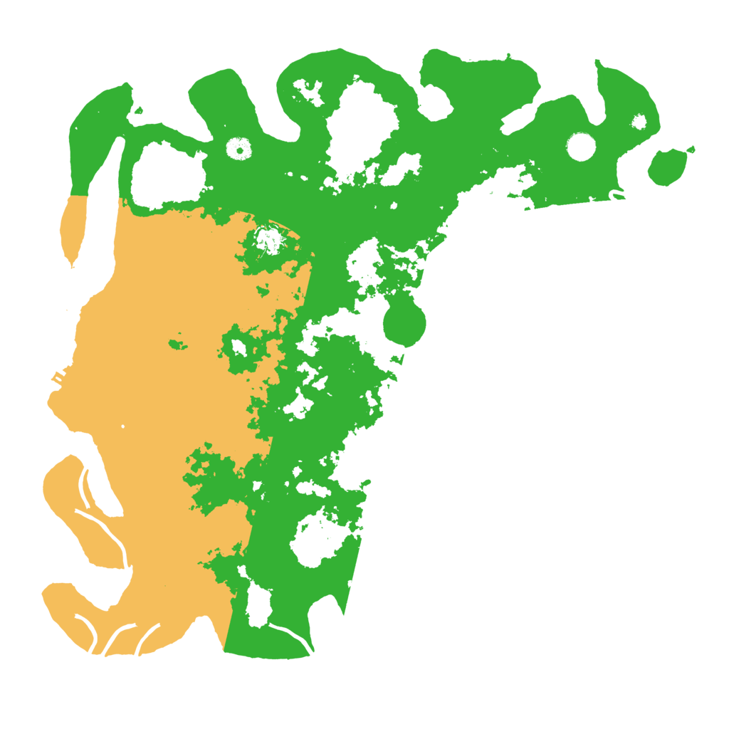 Biome Rust Map: Procedural Map, Size: 4500, Seed: 2570046