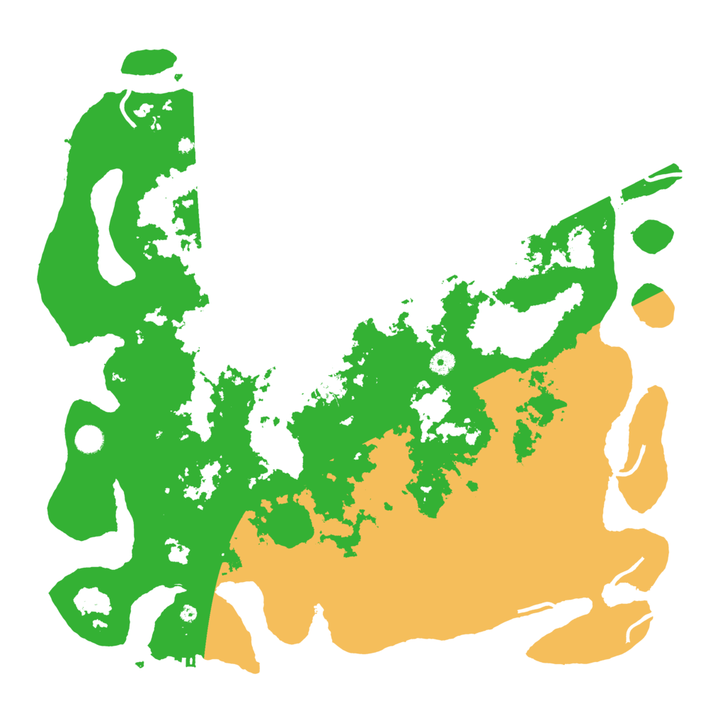 Biome Rust Map: Procedural Map, Size: 4500, Seed: 799932