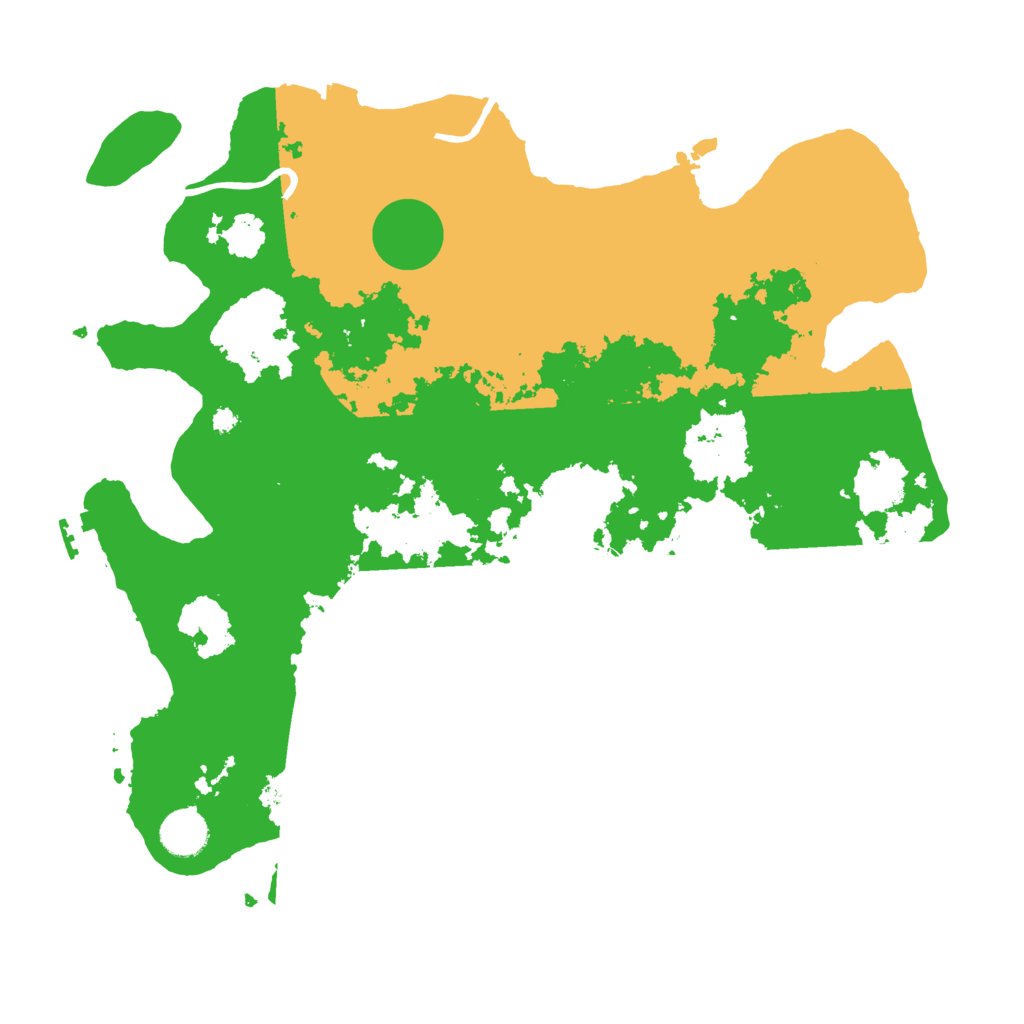 Biome Rust Map: Procedural Map, Size: 3800, Seed: 63176042