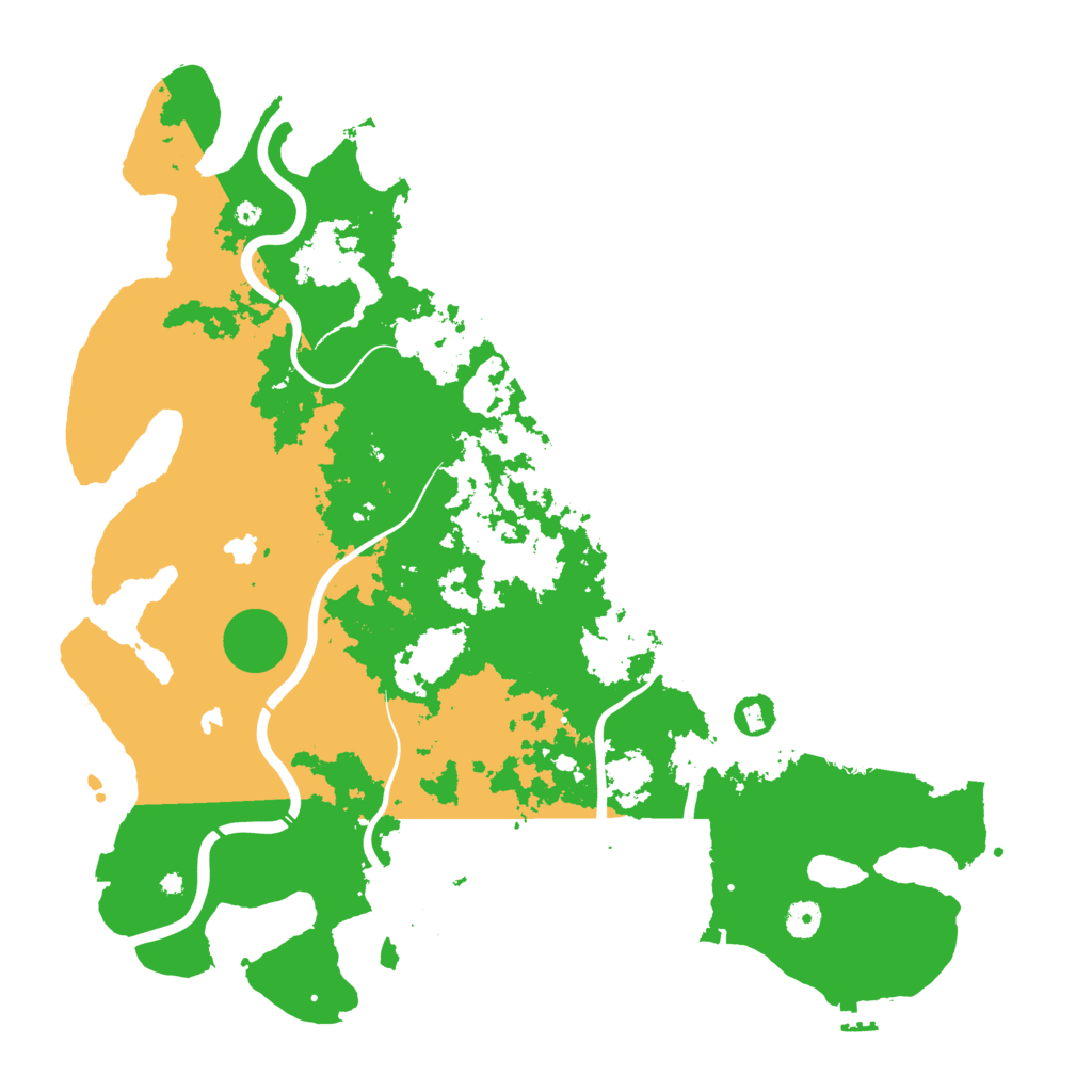 Biome Rust Map: Procedural Map, Size: 4500, Seed: 6450354