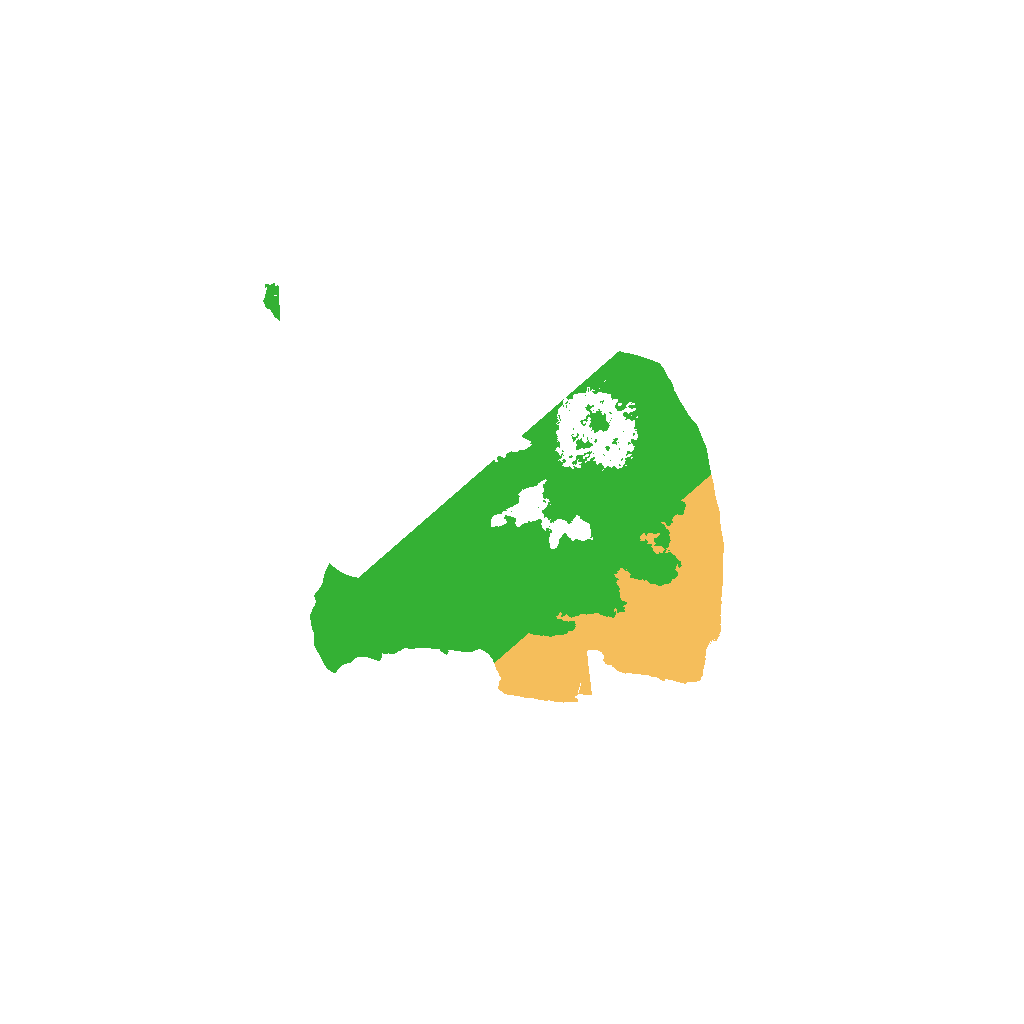 Biome Rust Map: Procedural Map, Size: 1300, Seed: 2051776900