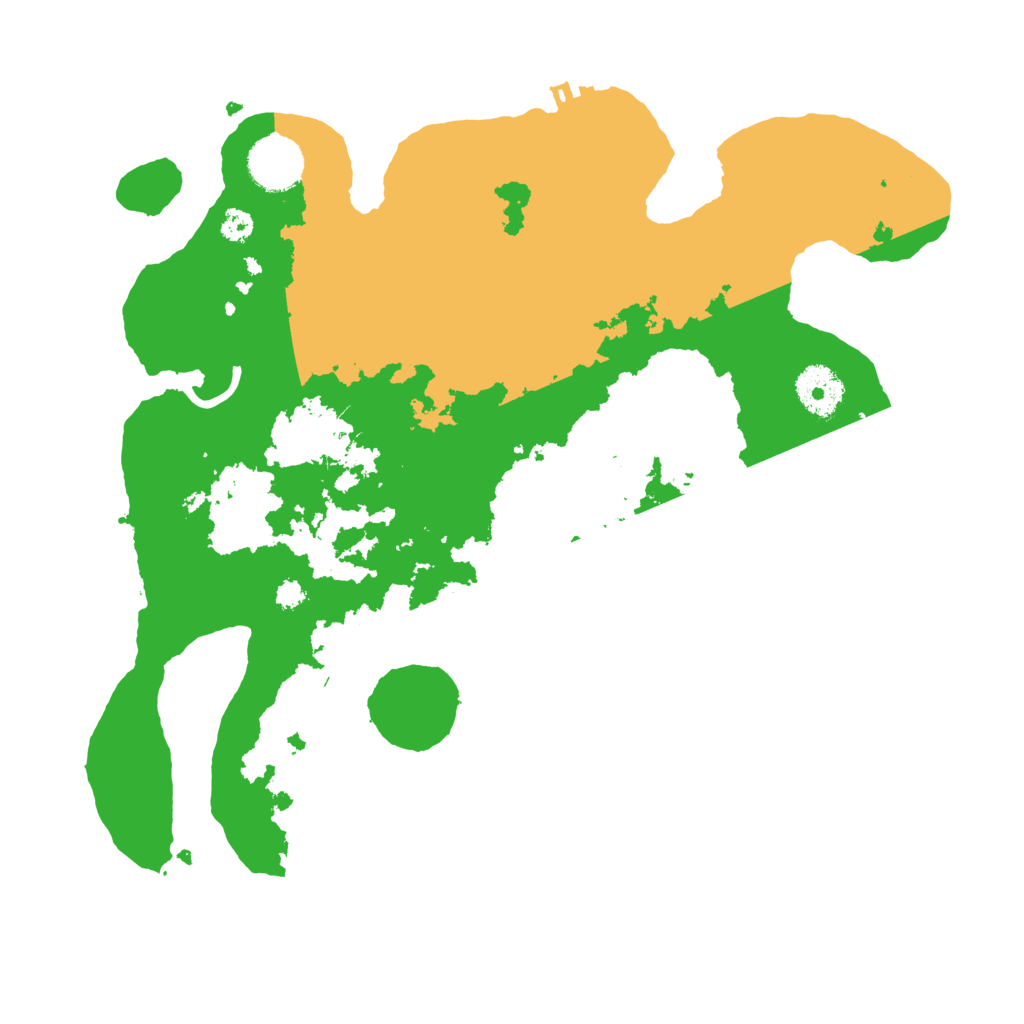 Biome Rust Map: Procedural Map, Size: 3250, Seed: 1805683