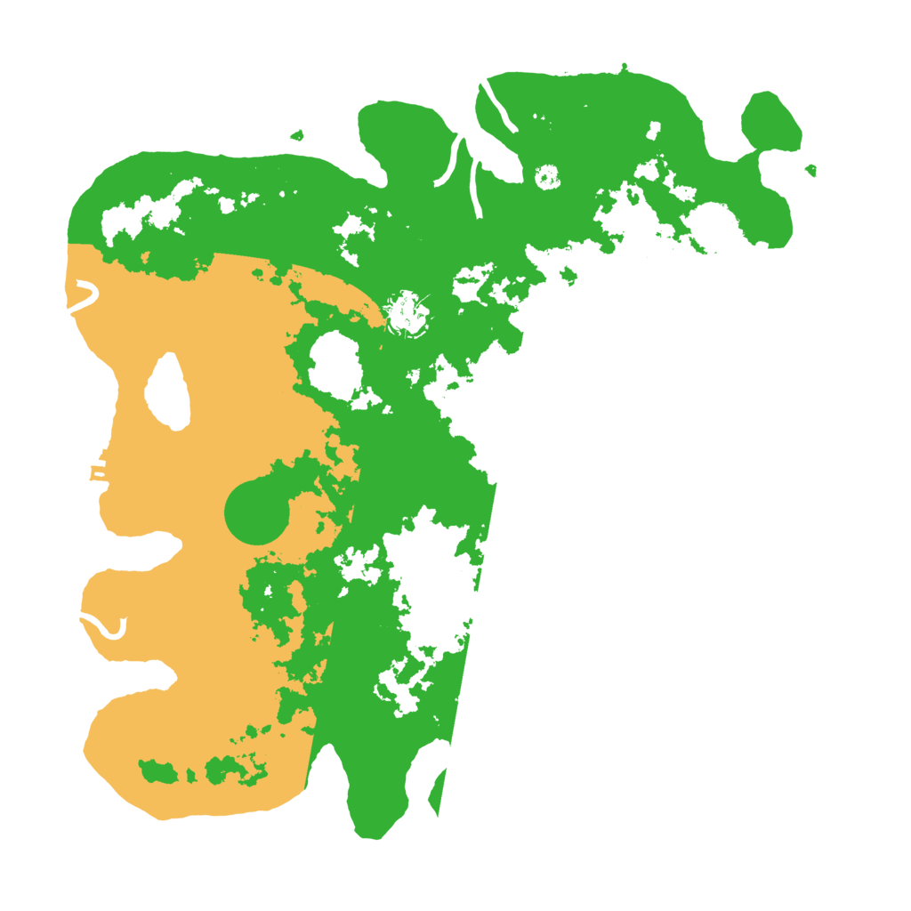 Biome Rust Map: Procedural Map, Size: 3700, Seed: 1253070918