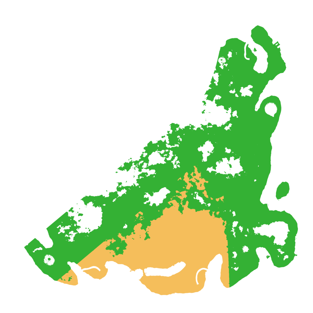 Biome Rust Map: Procedural Map, Size: 4500, Seed: 1628163