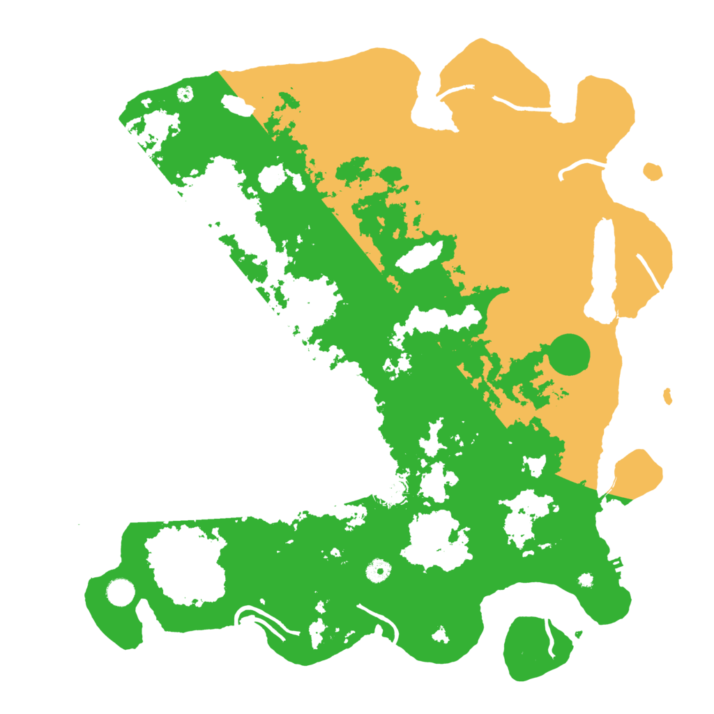 Biome Rust Map: Procedural Map, Size: 4500, Seed: 2408727