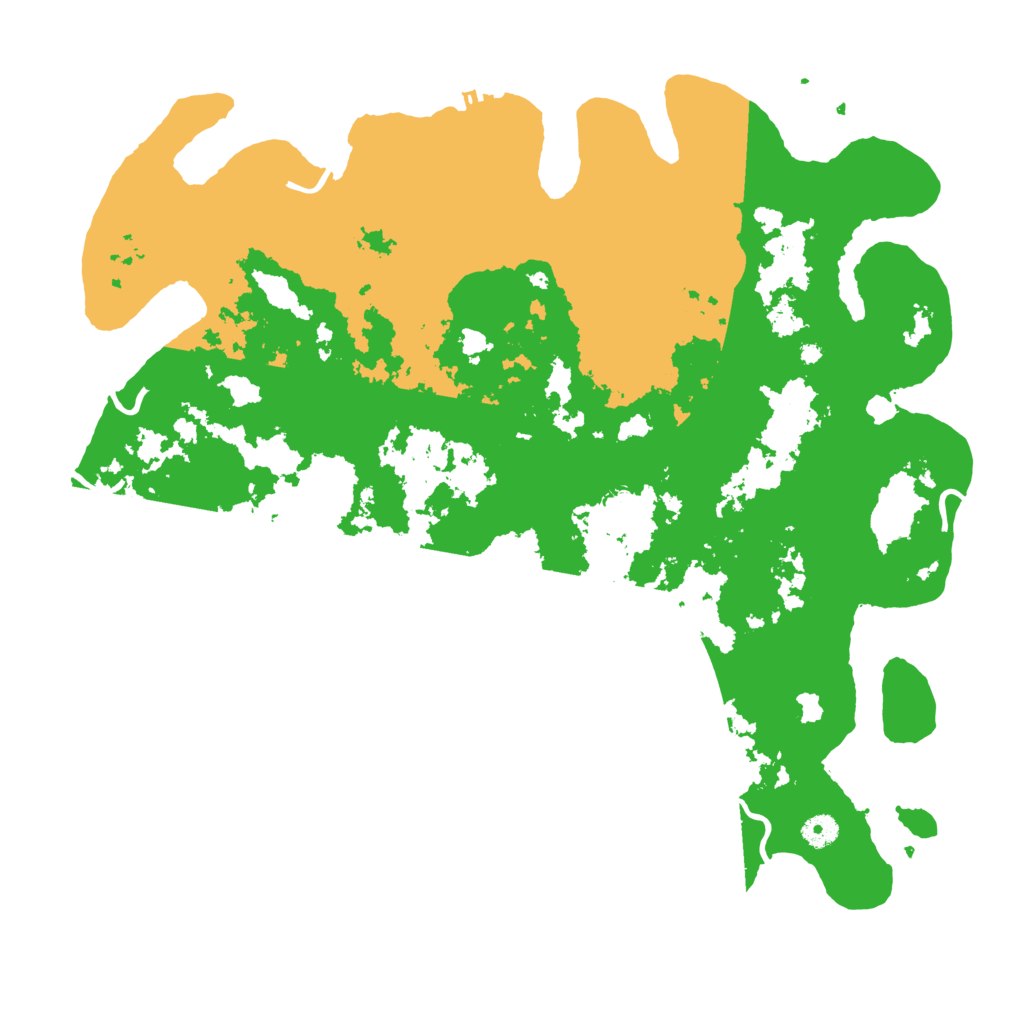 Biome Rust Map: Procedural Map, Size: 4500, Seed: 2142366072