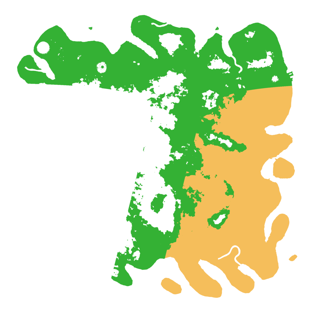 Biome Rust Map: Procedural Map, Size: 4500, Seed: 6465370