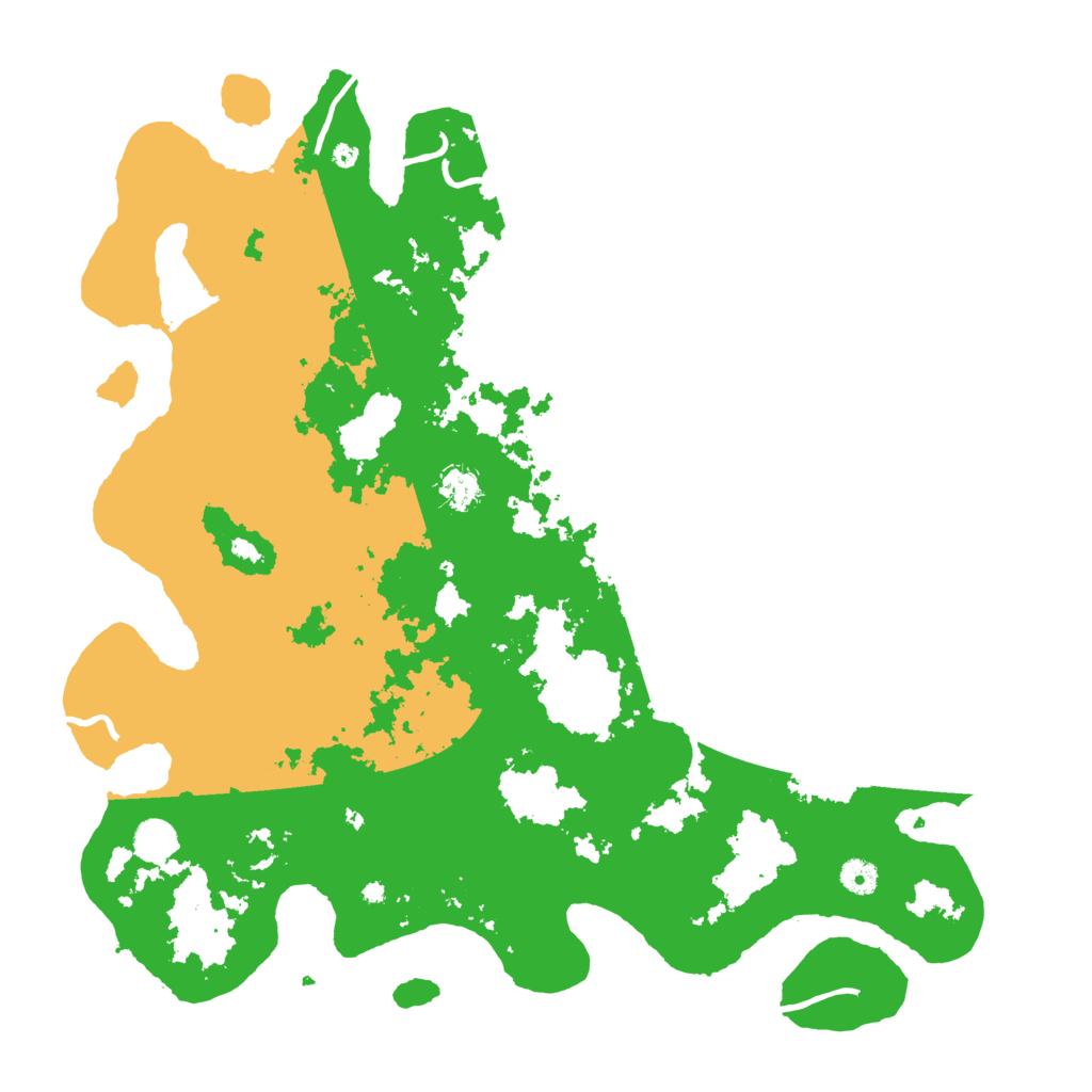 Biome Rust Map: Procedural Map, Size: 4500, Seed: 2288521