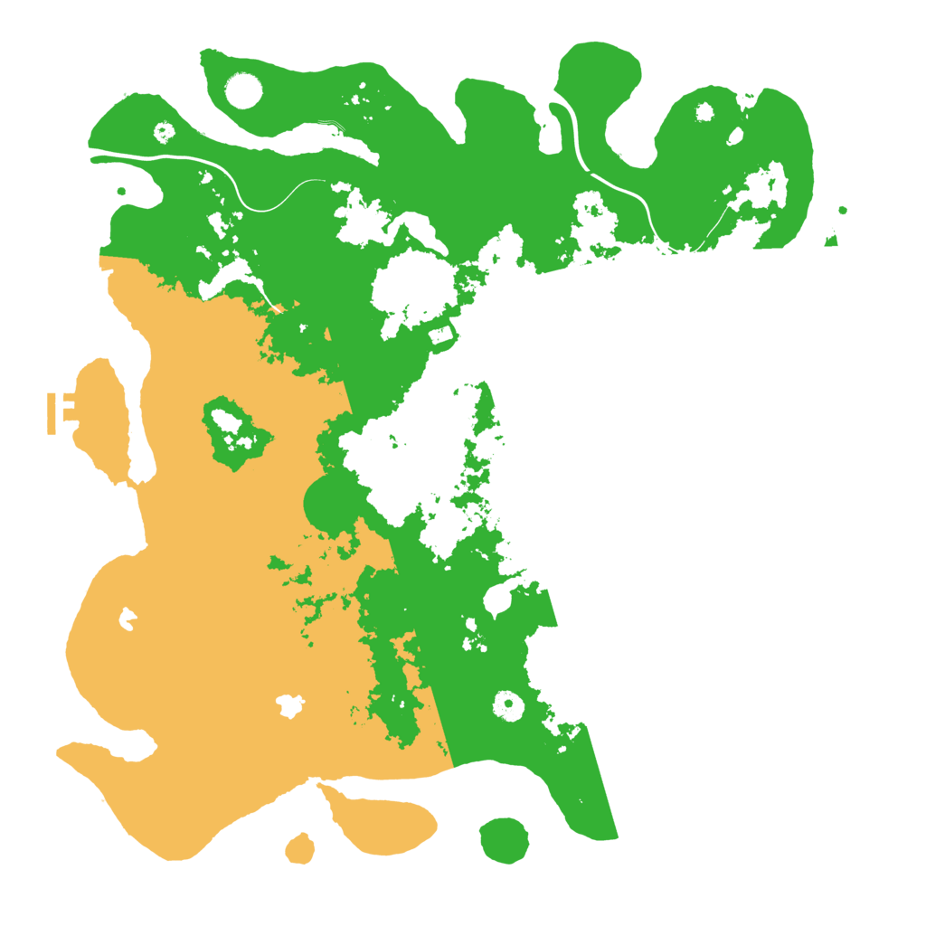 Biome Rust Map: Procedural Map, Size: 4500, Seed: 5611076