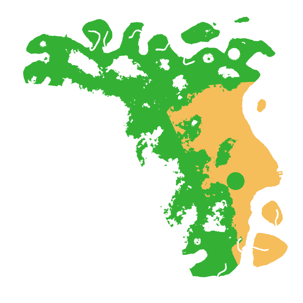 Biome Rust Map: Procedural Map, Size: 4500, Seed: 3607806