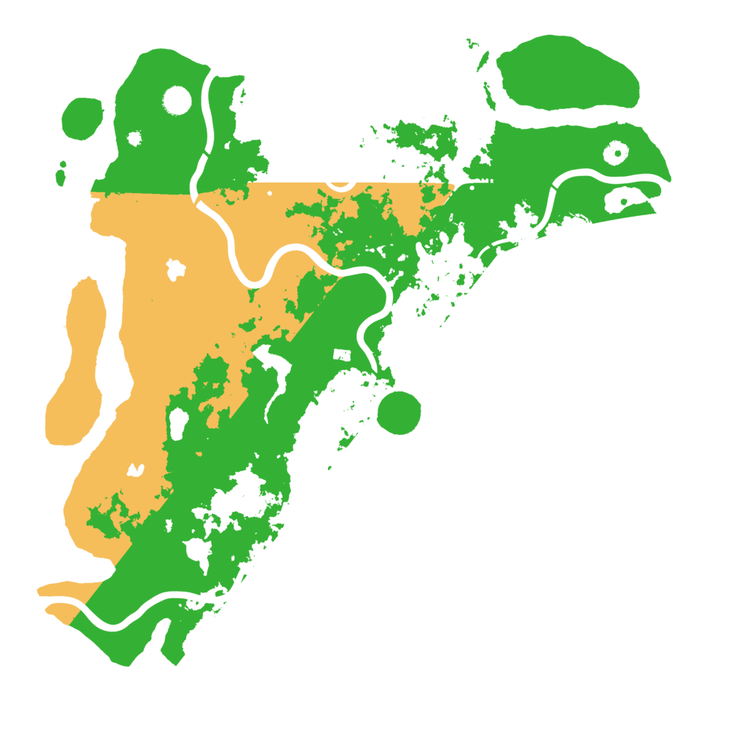 Biome Rust Map: Procedural Map, Size: 4500, Seed: 3315512