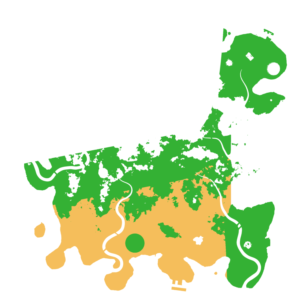 Biome Rust Map: Procedural Map, Size: 4250, Seed: 1969561