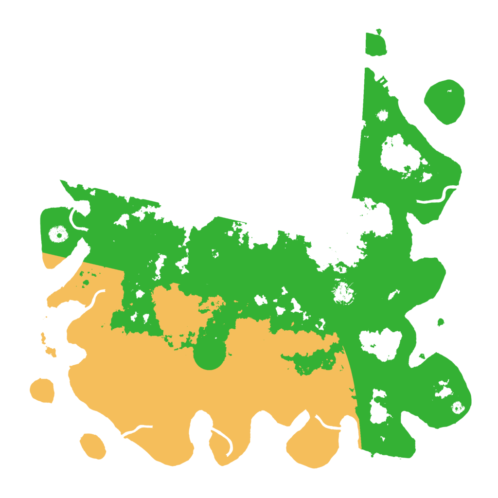 Biome Rust Map: Procedural Map, Size: 4200, Seed: 1625939802