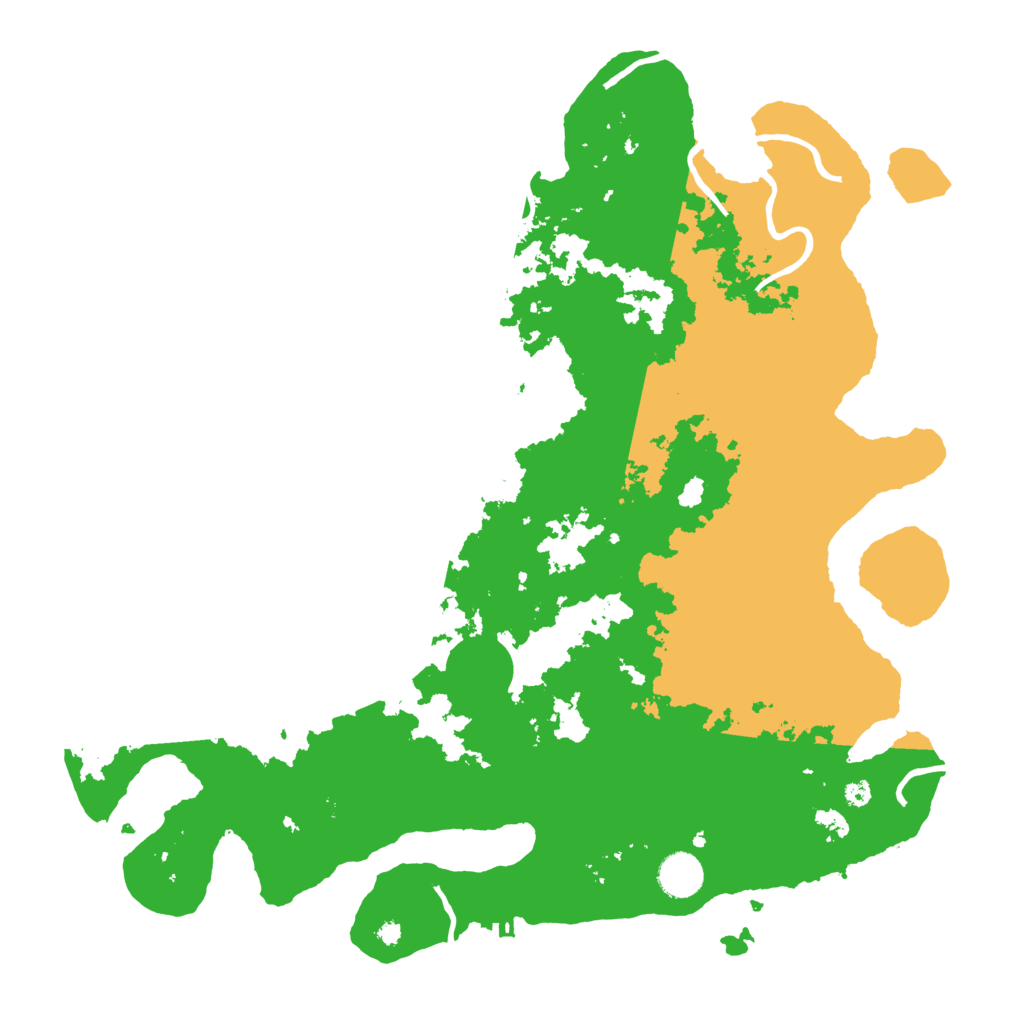Biome Rust Map: Procedural Map, Size: 4000, Seed: 124612