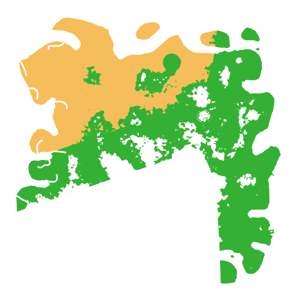 Biome Rust Map: Procedural Map, Size: 4500, Seed: 5843674