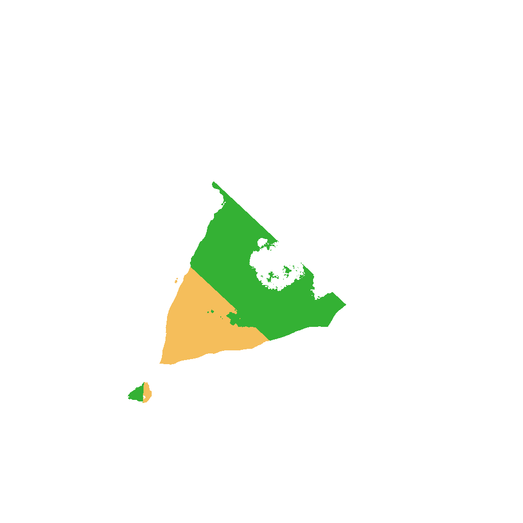 Biome Rust Map: Procedural Map, Size: 1200, Seed: 333