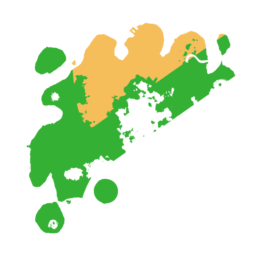Biome Rust Map: Procedural Map, Size: 2900, Seed: 28015