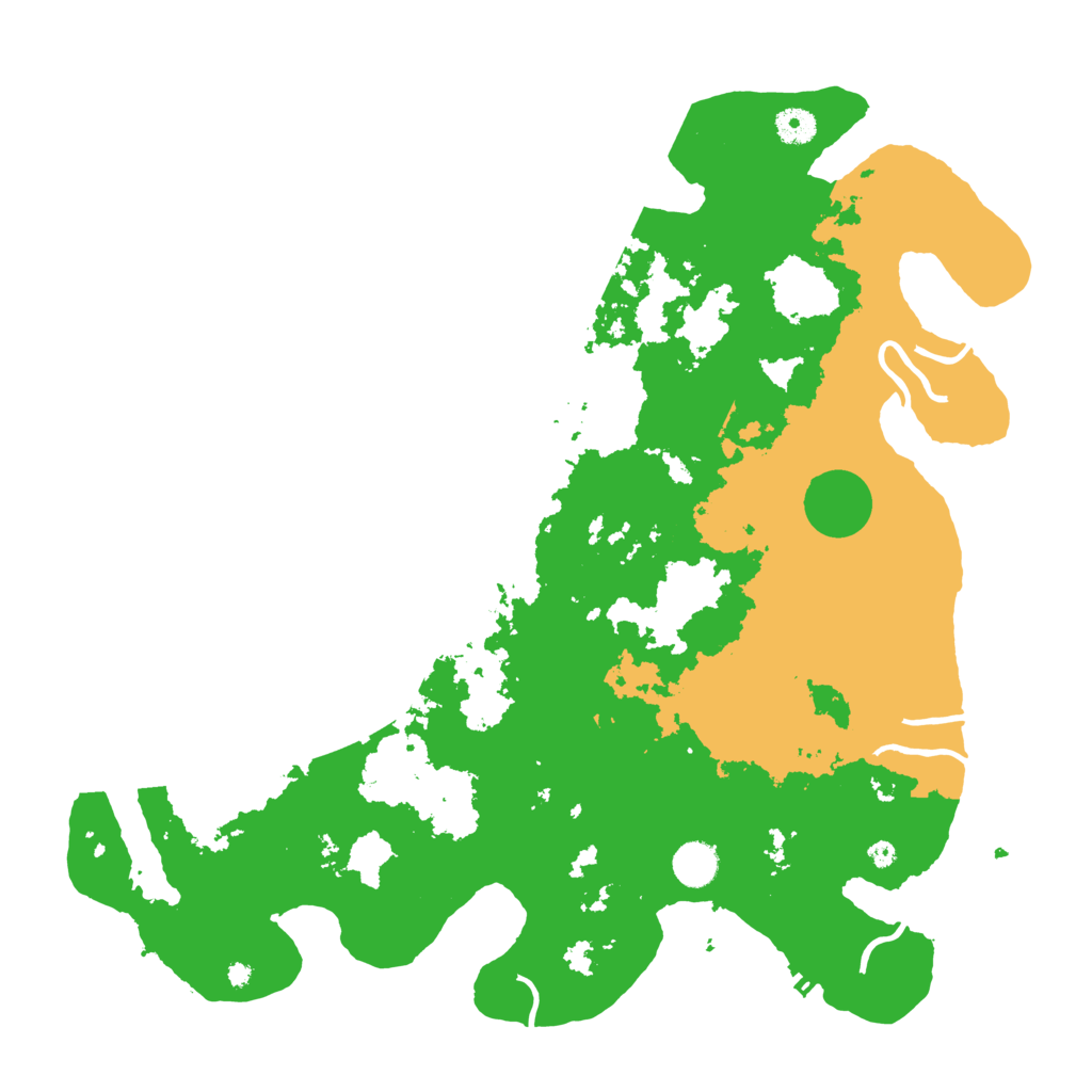 Biome Rust Map: Procedural Map, Size: 4250, Seed: 54198563
