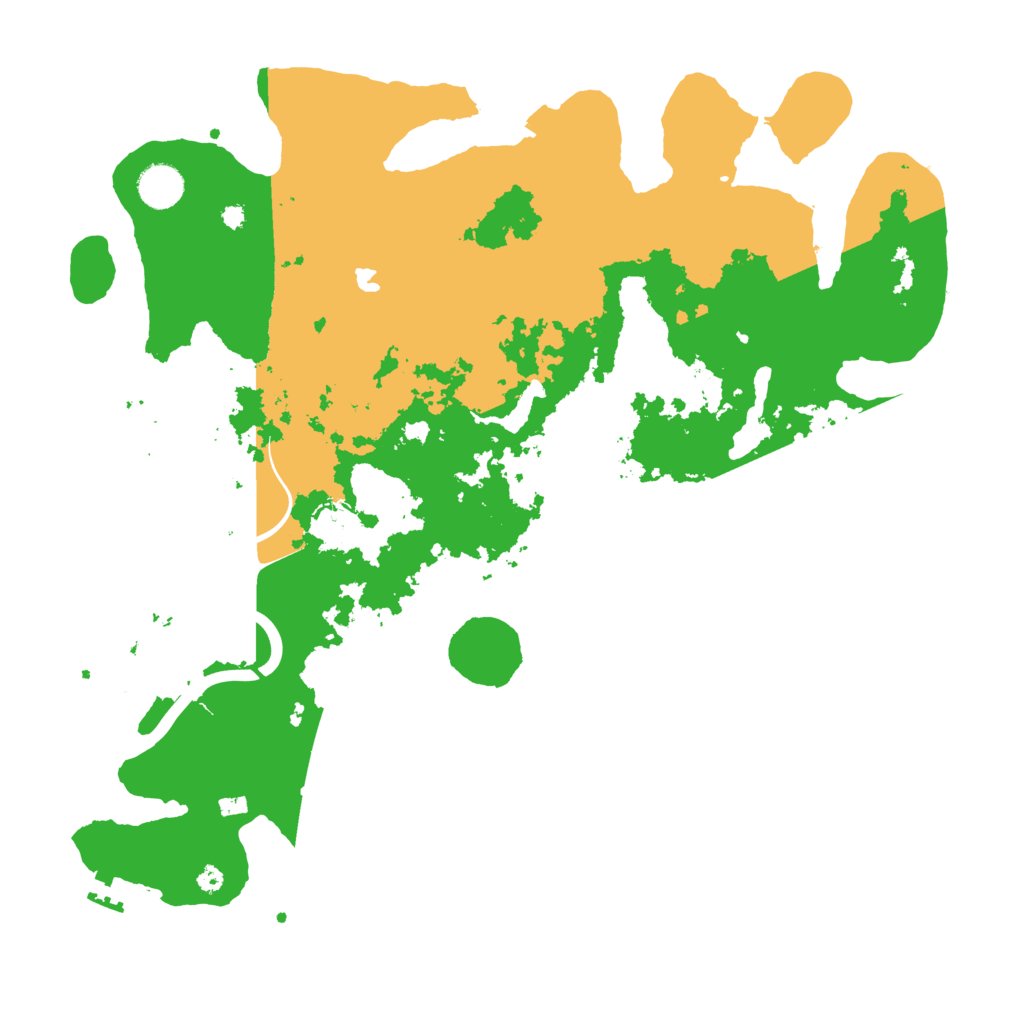 Biome Rust Map: Procedural Map, Size: 4000, Seed: 479073585