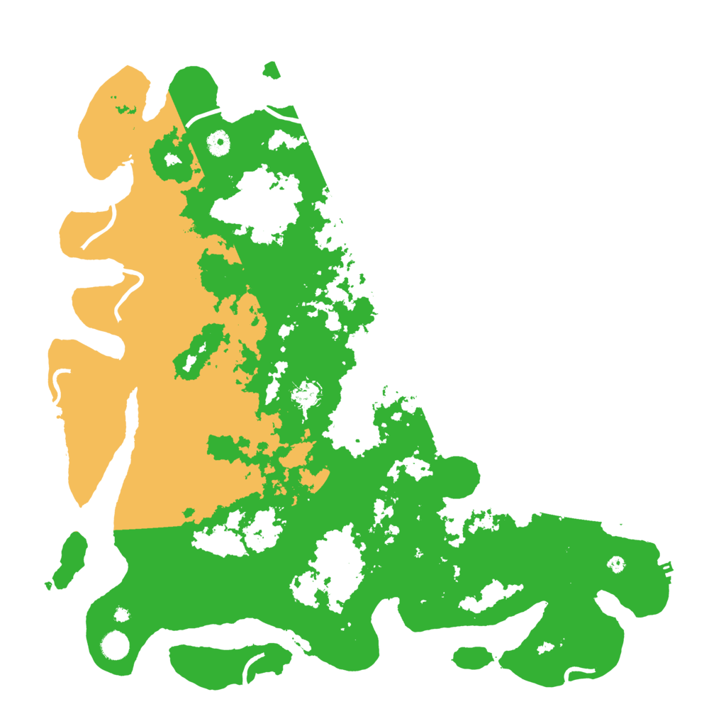 Biome Rust Map: Procedural Map, Size: 4500, Seed: 3526619