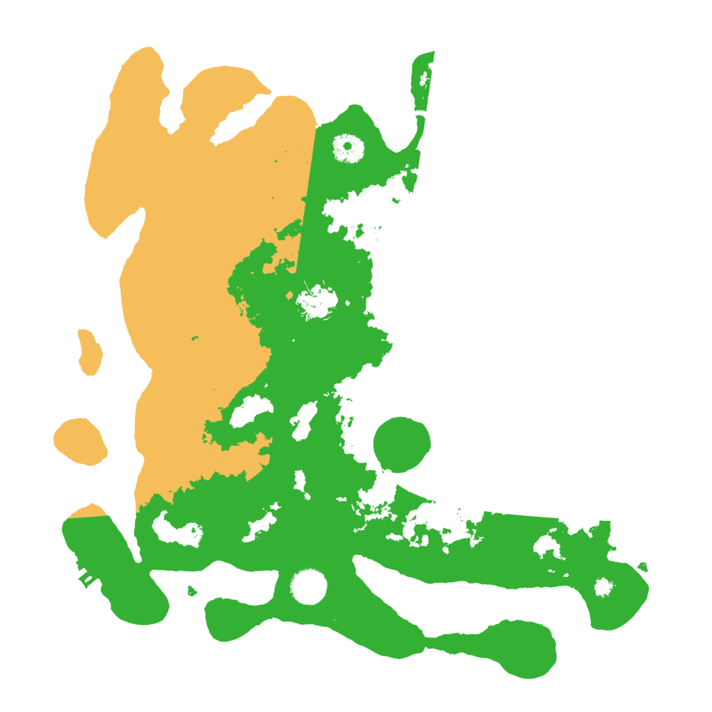 Biome Rust Map: Procedural Map, Size: 3500, Seed: 17092