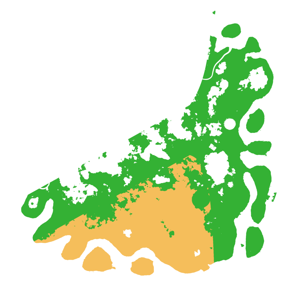 Biome Rust Map: Procedural Map, Size: 4500, Seed: 4321509
