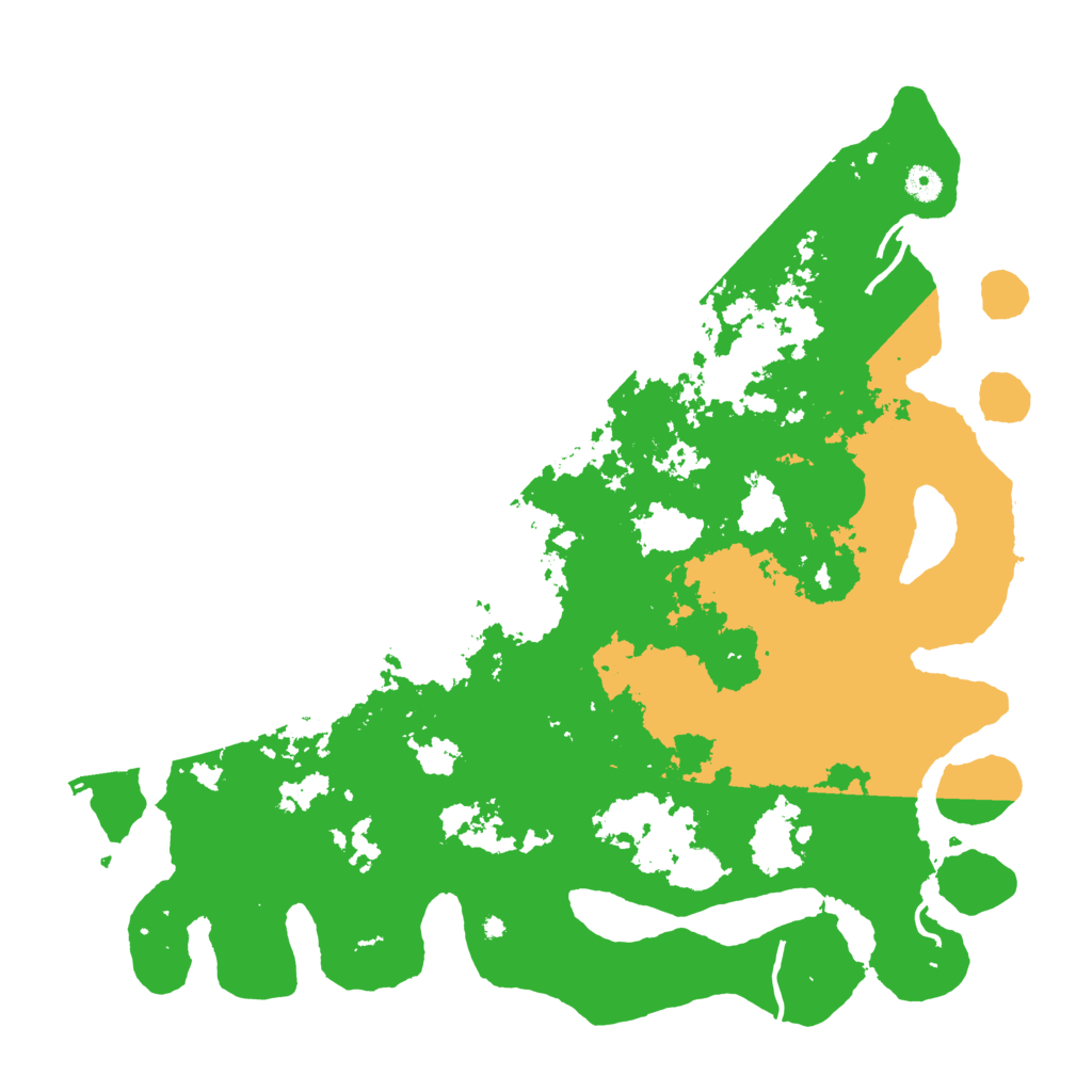 Biome Rust Map: Procedural Map, Size: 4600, Seed: 911447241