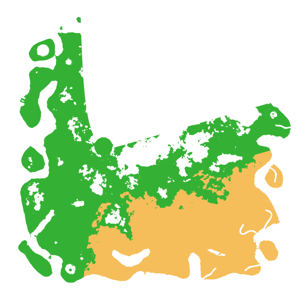 Biome Rust Map: Procedural Map, Size: 4500, Seed: 1028959