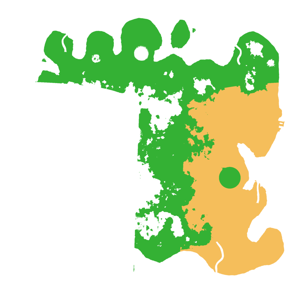 Biome Rust Map: Procedural Map, Size: 3750, Seed: 1360550363