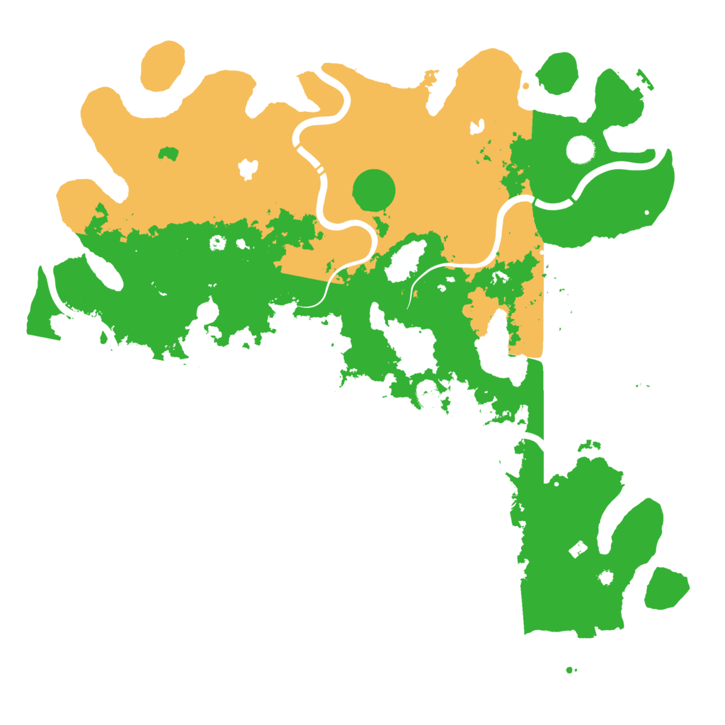 Biome Rust Map: Procedural Map, Size: 4500, Seed: 5644582