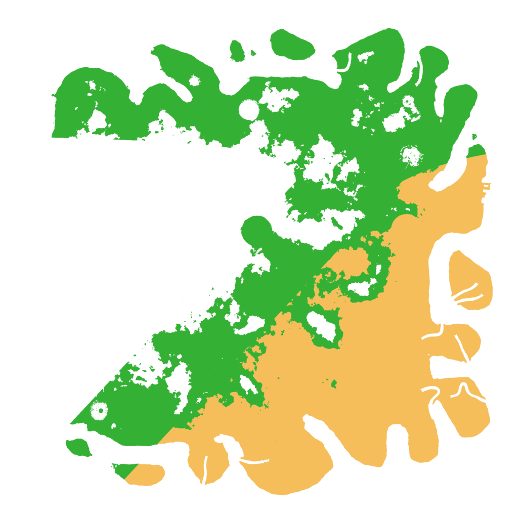 Biome Rust Map: Procedural Map, Size: 4500, Seed: 4371267