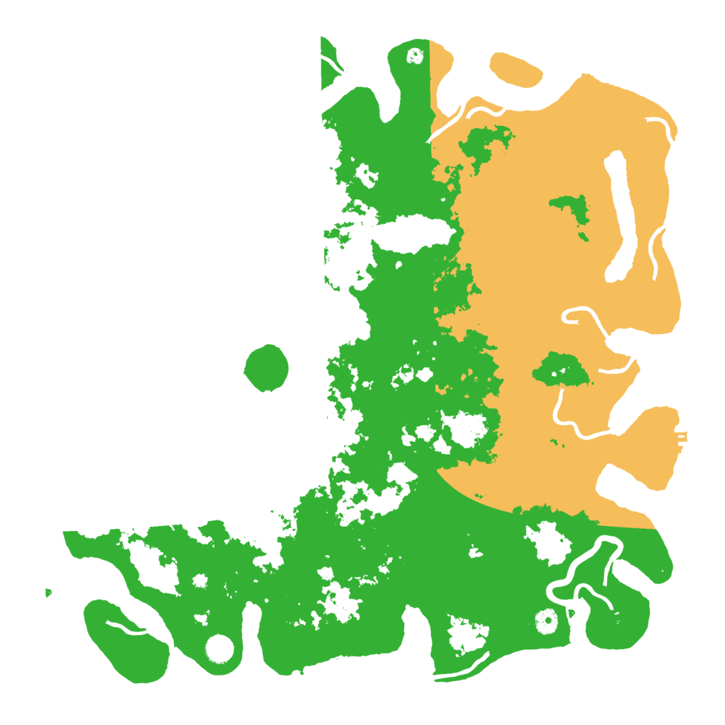 Biome Rust Map: Procedural Map, Size: 4500, Seed: 6027905