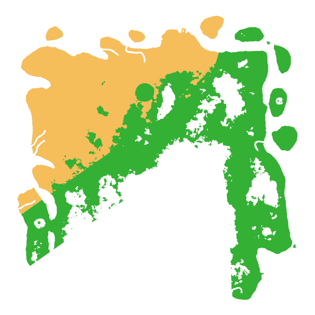 Biome Rust Map: Procedural Map, Size: 4500, Seed: 5721578