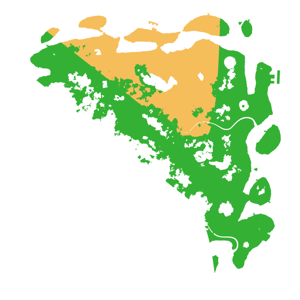 Biome Rust Map: Procedural Map, Size: 4500, Seed: 6079173