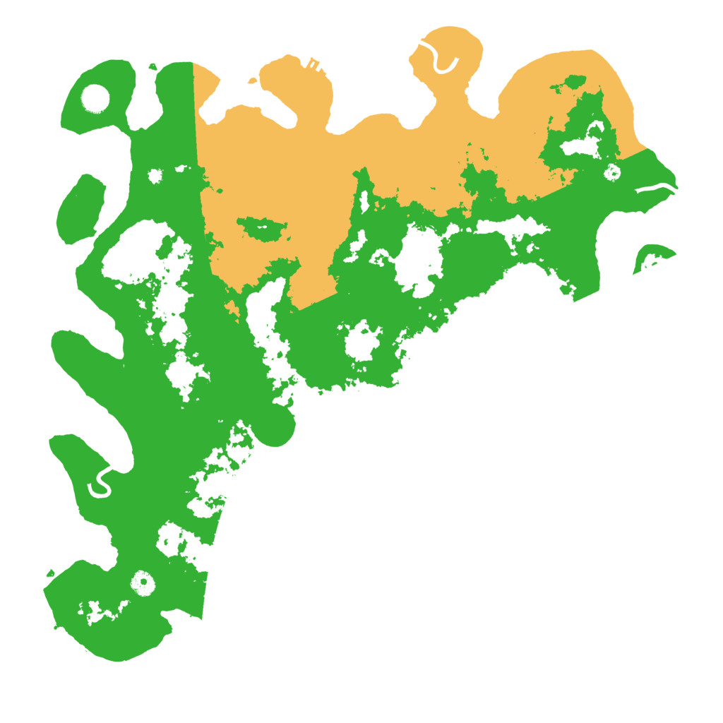 Biome Rust Map: Procedural Map, Size: 4500, Seed: 3347643